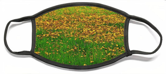 Dandelion Field - Face Mask