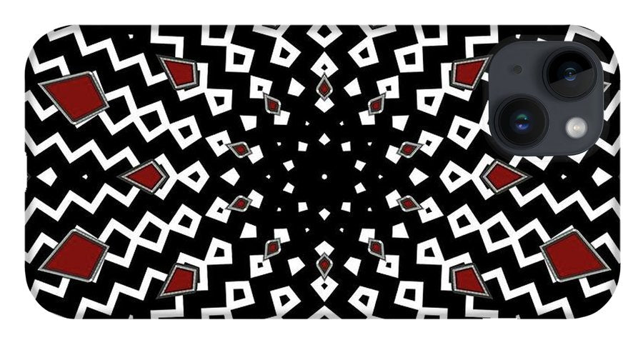 Hyperspace Kaleidoscope #2 - Phone Case