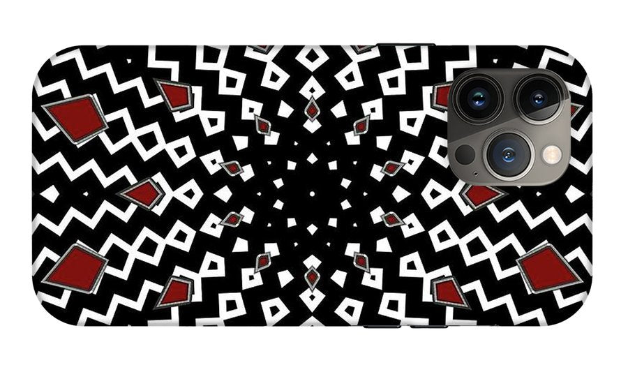 Hyperspace Kaleidoscope #2 - Phone Case