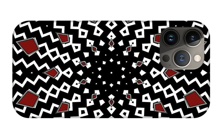 Hyperspace Kaleidoscope #2 - Phone Case