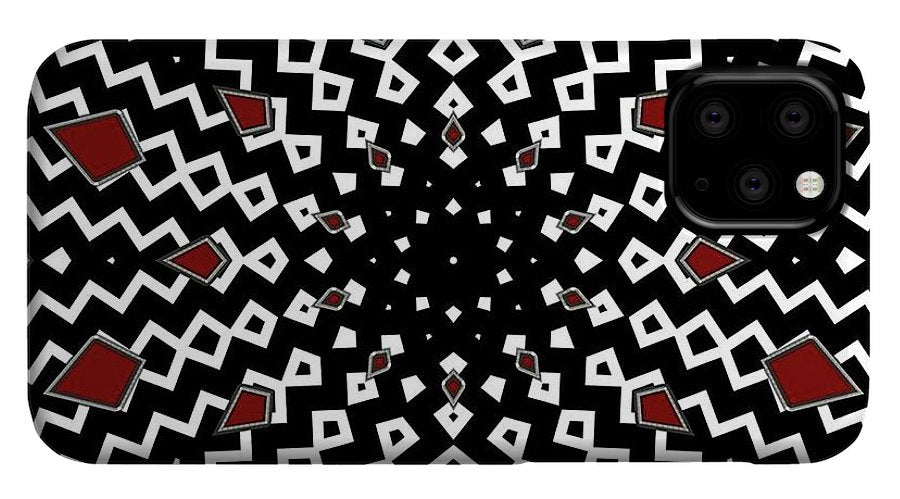Hyperspace Kaleidoscope #2 - Phone Case