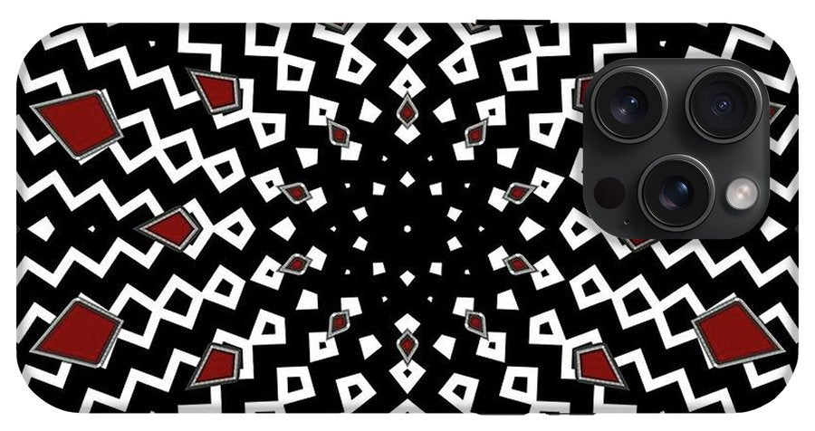 Hyperspace Kaleidoscope #2 - Phone Case