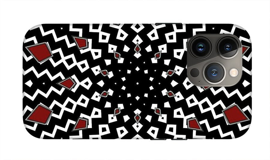Hyperspace Kaleidoscope #2 - Phone Case