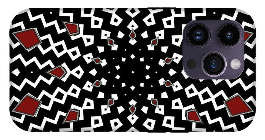 Hyperspace Kaleidoscope #2 - Phone Case