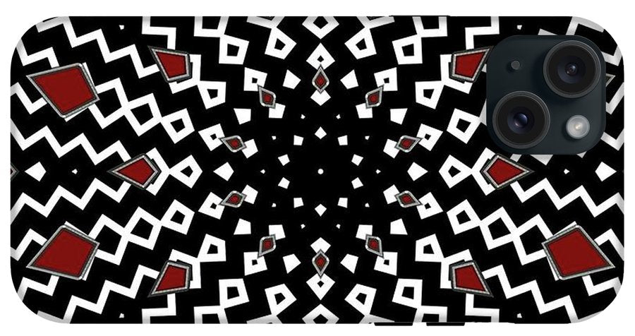 Hyperspace Kaleidoscope #2 - Phone Case