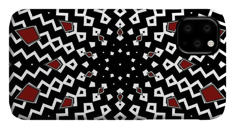 Hyperspace Kaleidoscope #2 - Phone Case
