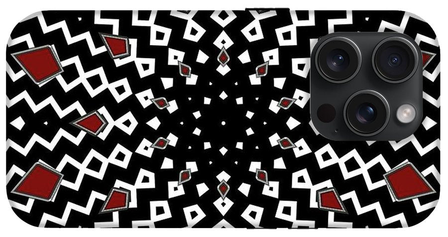 Hyperspace Kaleidoscope #2 - Phone Case