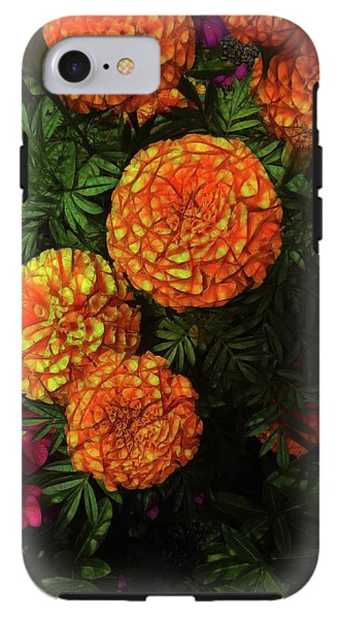 Large Marigolds #1 - Phone Case