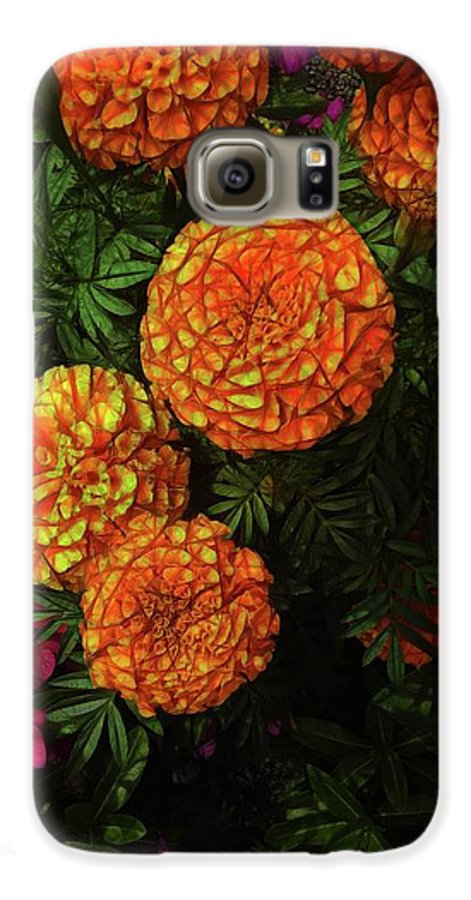 Large Marigolds #1 - Phone Case