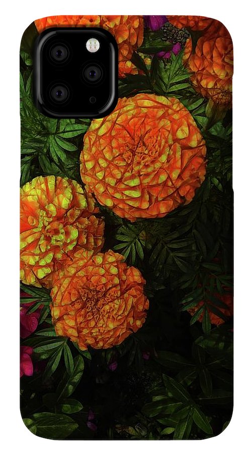 Large Marigolds #1 - Phone Case