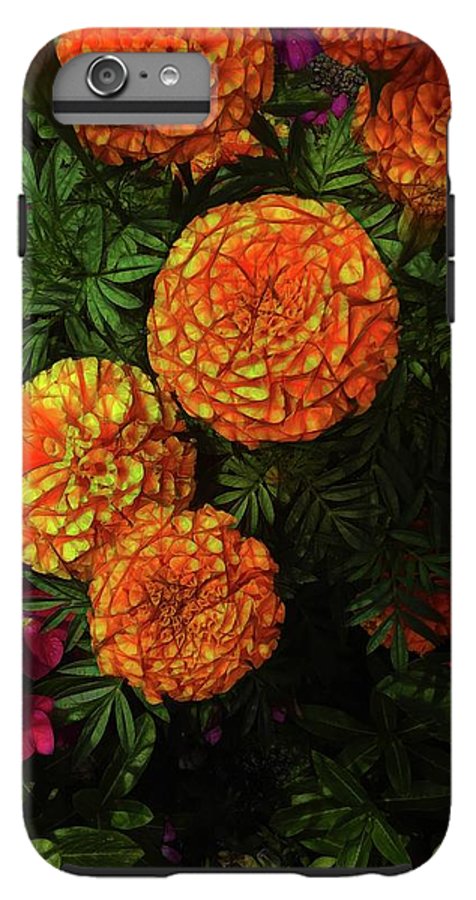 Large Marigolds #1 - Phone Case