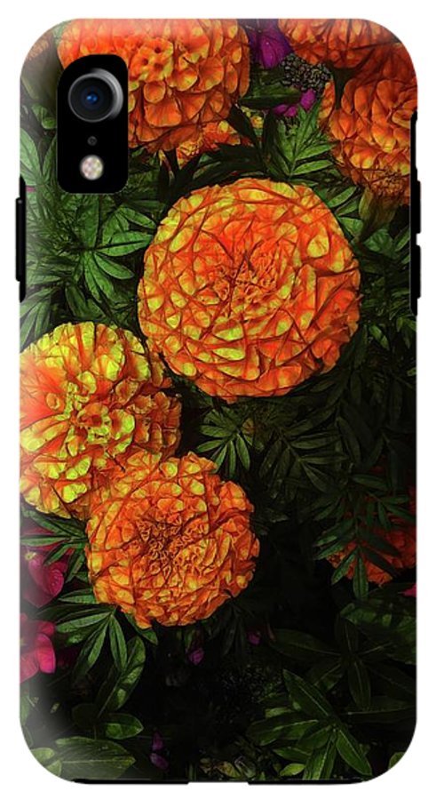 Large Marigolds #1 - Phone Case