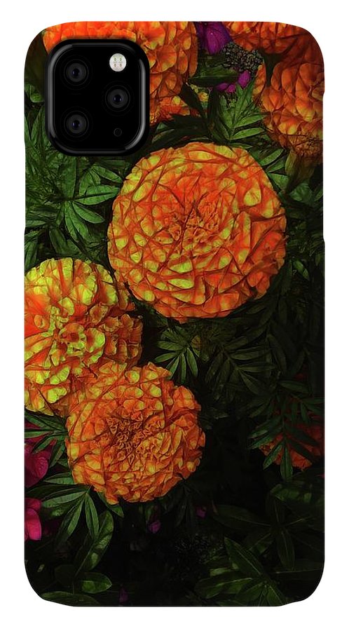 Large Marigolds #1 - Phone Case