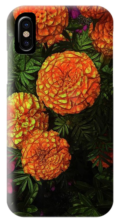Large Marigolds #1 - Phone Case