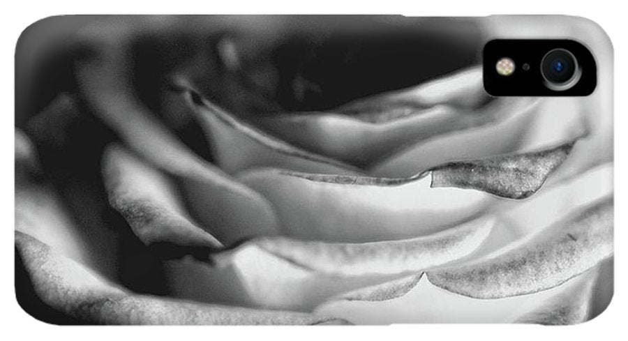 Light Black and White Rose #1 - Phone Case