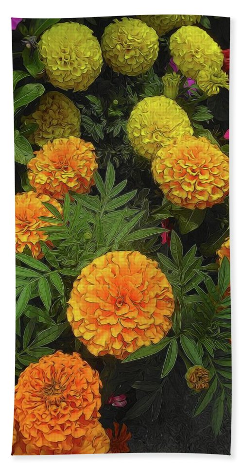 Marigold Garden - Bath Towel