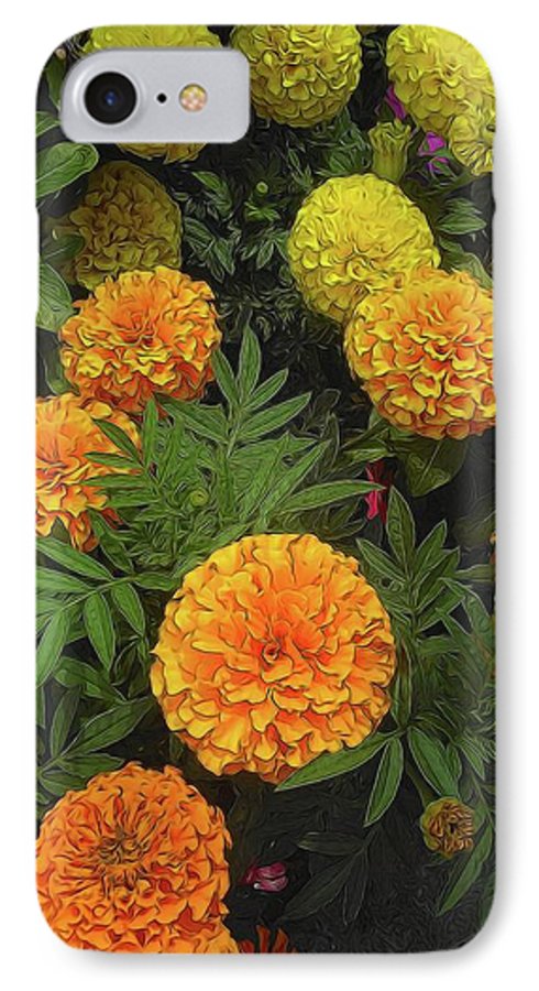 Marigold Garden #1 - Phone Case