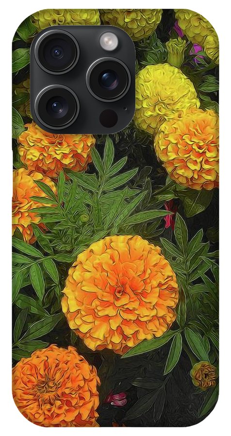 Marigold Garden #1 - Phone Case
