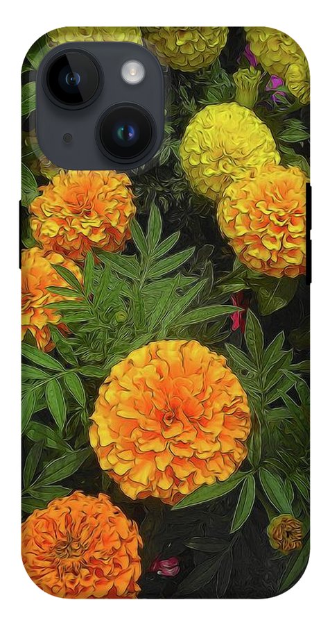 Marigold Garden #1 - Phone Case