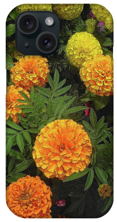 Marigold Garden #1 - Phone Case