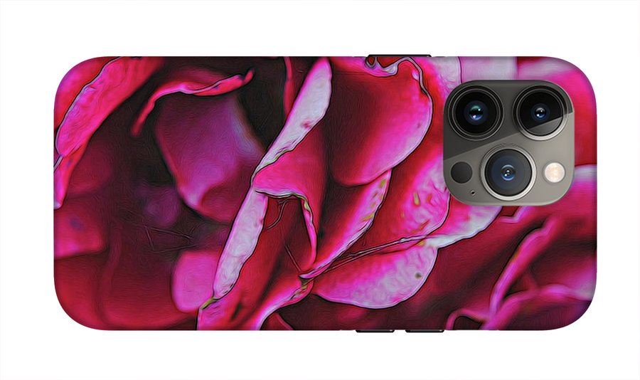 Pink and White Flowers #1 - Phone Case