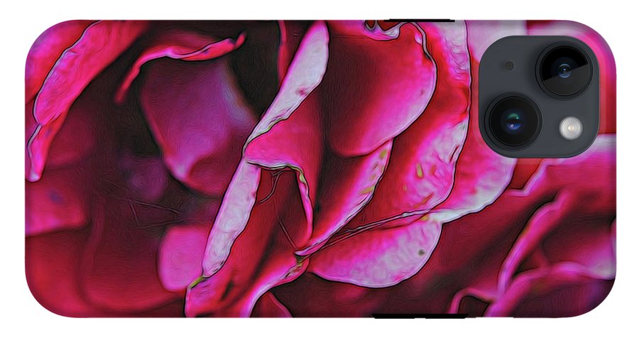 Pink and White Flowers #1 - Phone Case