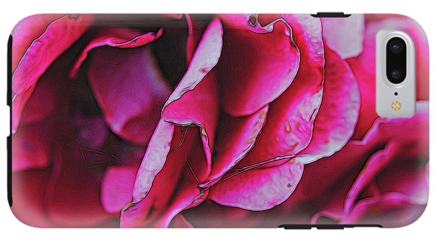 Pink and White Flowers #1 - Phone Case