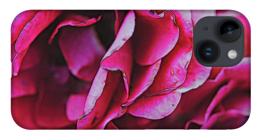 Pink and White Flowers #1 - Phone Case