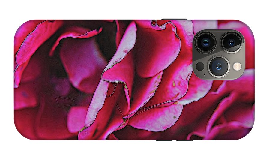 Pink and White Flowers #1 - Phone Case