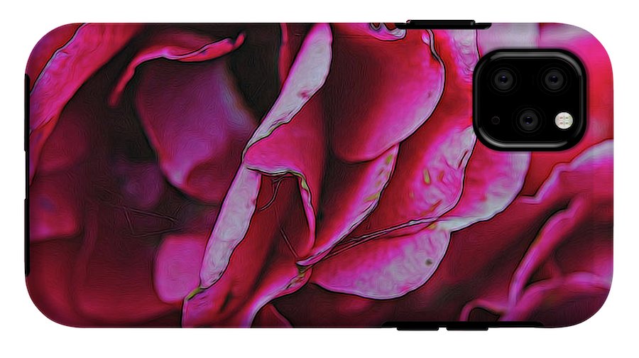 Pink and White Flowers #1 - Phone Case