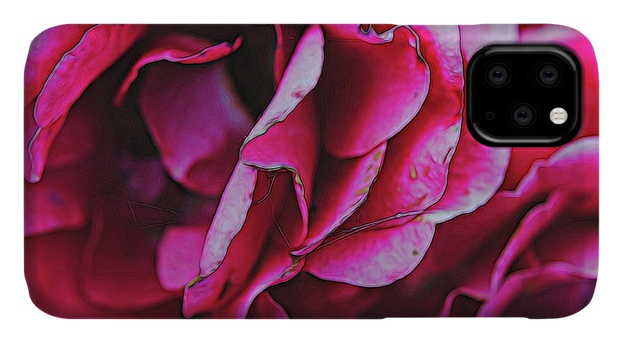 Pink and White Flowers #1 - Phone Case