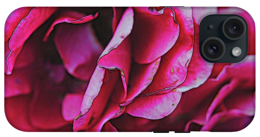 Pink and White Flowers #1 - Phone Case