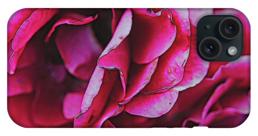 Pink and White Flowers #1 - Phone Case