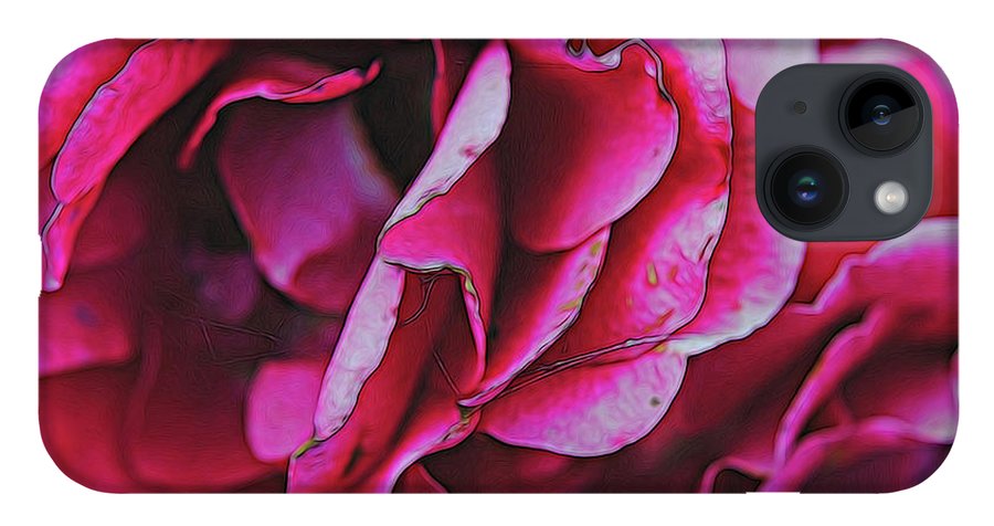 Pink and White Flowers #1 - Phone Case