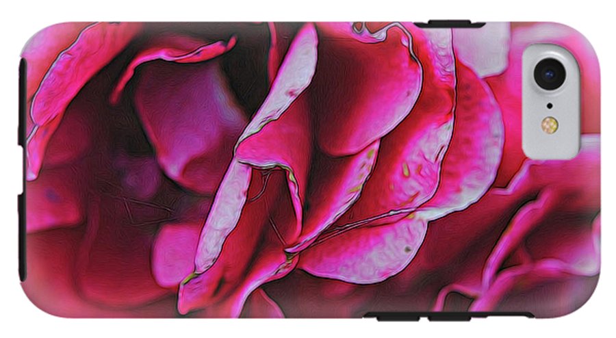 Pink and White Flowers #1 - Phone Case