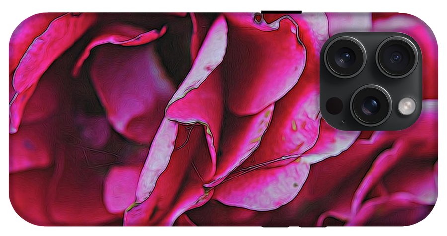 Pink and White Flowers #1 - Phone Case