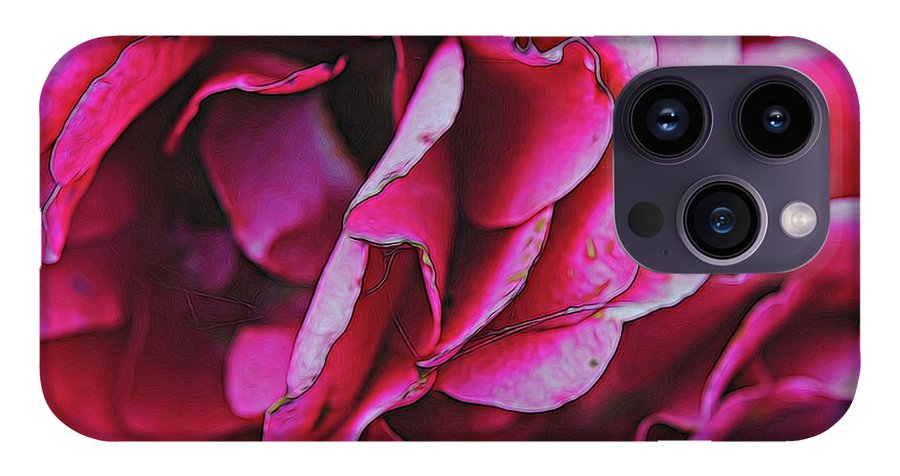 Pink and White Flowers #1 - Phone Case