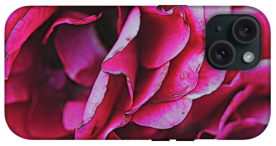 Pink and White Flowers #1 - Phone Case