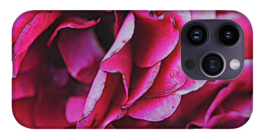 Pink and White Flowers #1 - Phone Case