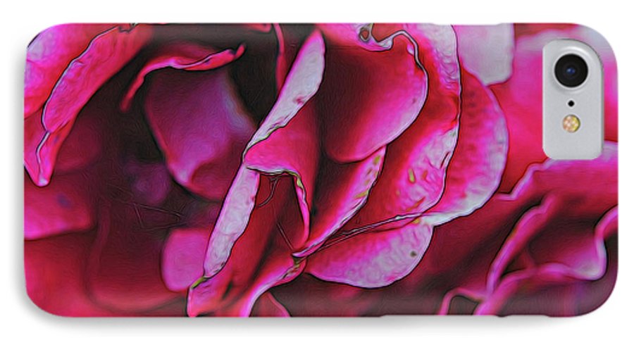 Pink and White Flowers #1 - Phone Case