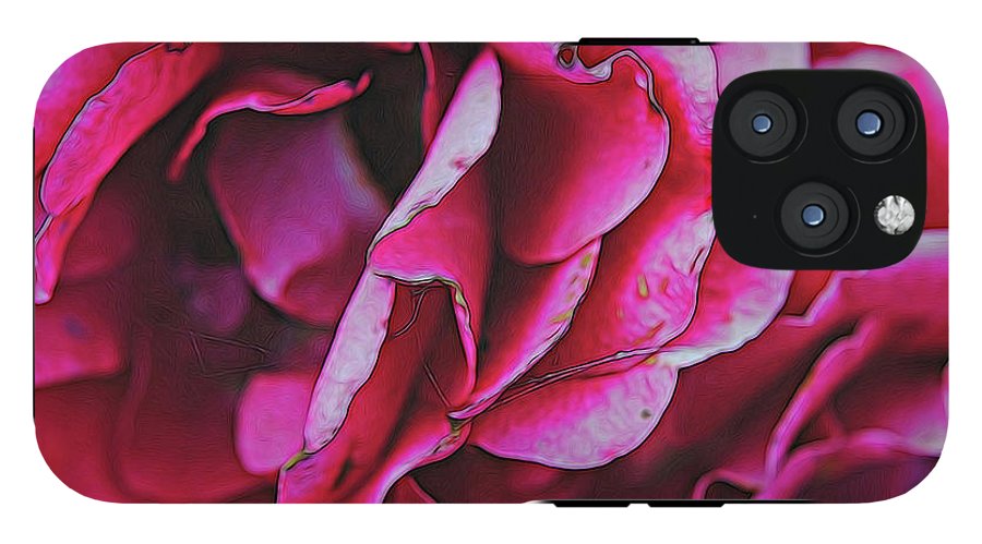 Pink and White Flowers #1 - Phone Case