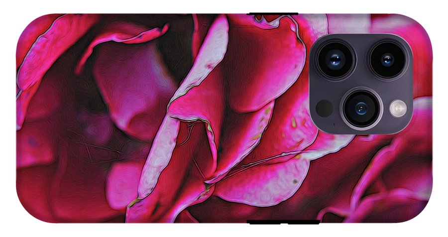 Pink and White Flowers #1 - Phone Case