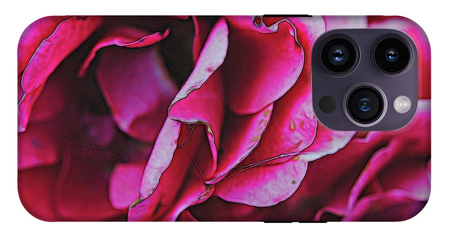 Pink and White Flowers #1 - Phone Case