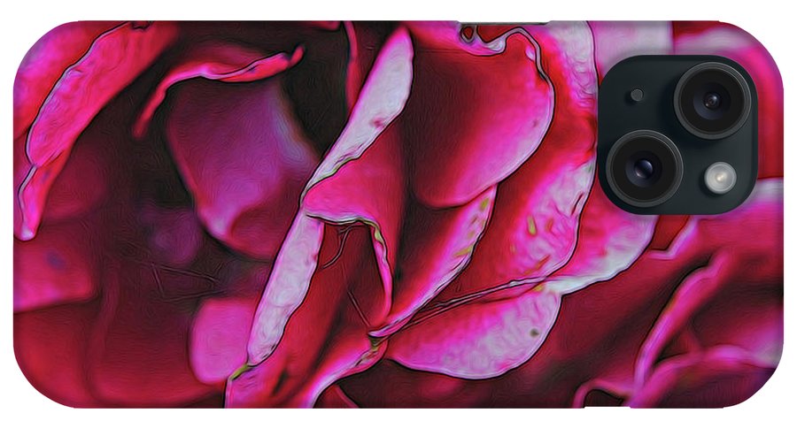 Pink and White Flowers #1 - Phone Case