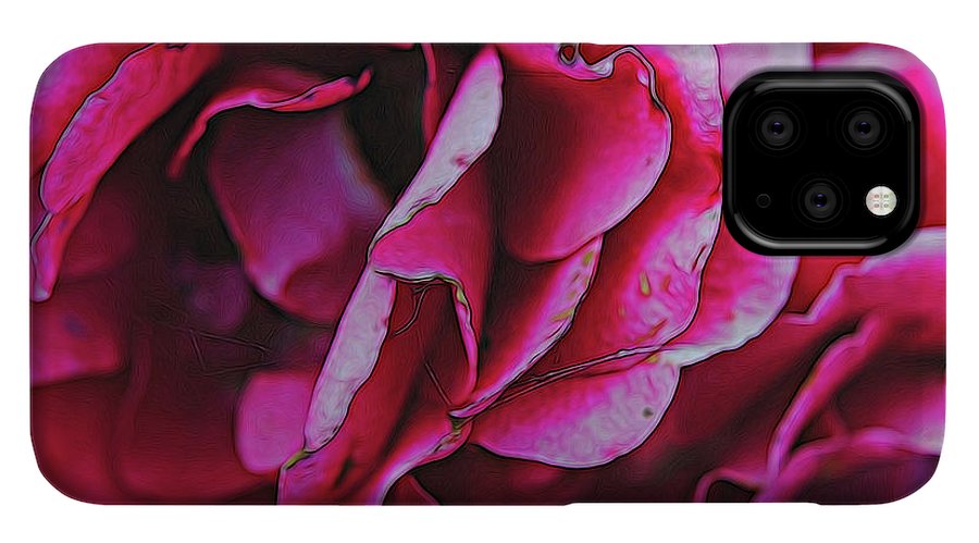 Pink and White Flowers #1 - Phone Case