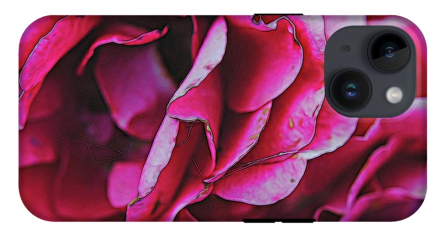 Pink and White Flowers #1 - Phone Case