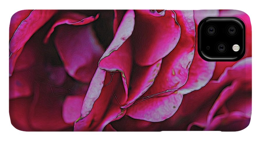 Pink and White Flowers #1 - Phone Case