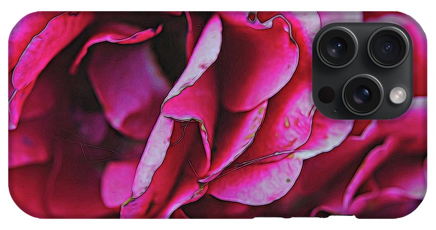 Pink and White Flowers #1 - Phone Case