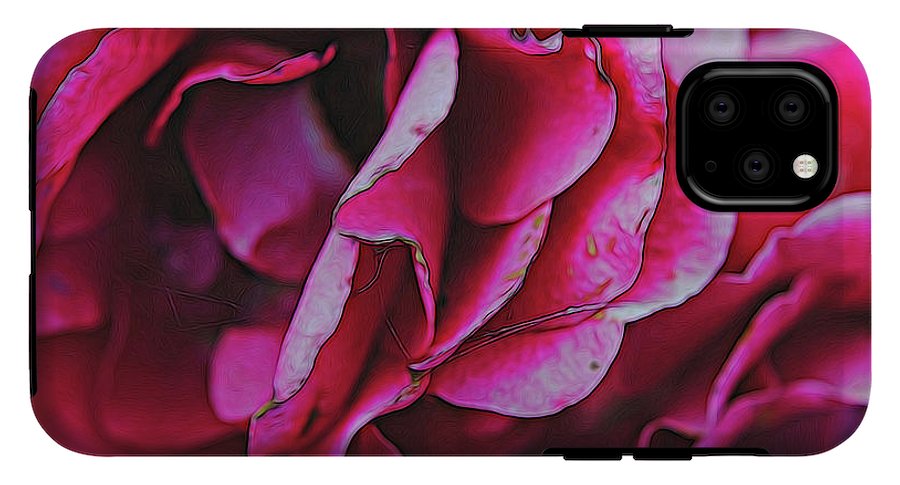 Pink and White Flowers #1 - Phone Case