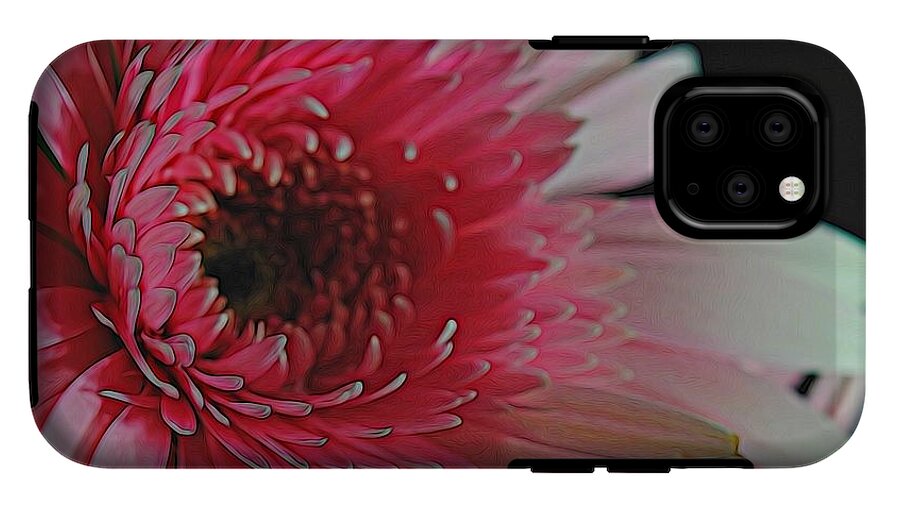 Pink Daisy Sideview #1 - Phone Case